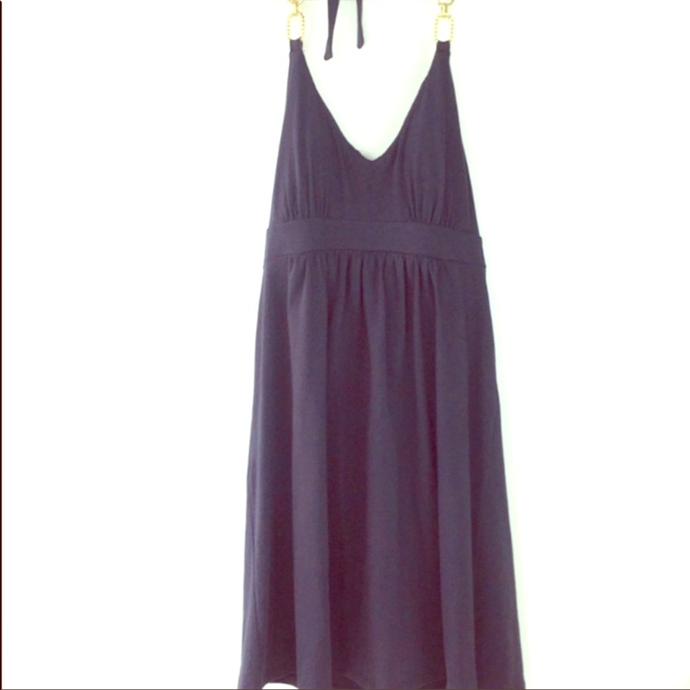 Victoria’s Secret navy bra top baby doll dress